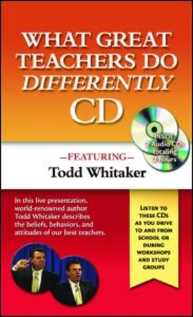Whitaker |  What Great Teachers Do Differently Audio CD | Sonstiges |  Sack Fachmedien