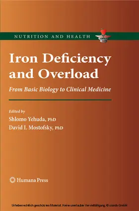 Yehuda / Mostofsky |  Iron Deficiency and Overload | eBook | Sack Fachmedien