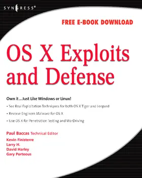 Baccas / Finisterre / H. | OS X Exploits and Defense | Buch | 978-1-59749-254-6 | sack.de