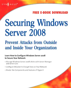 Tiensivu |  Securing Windows Server 2008 | Buch |  Sack Fachmedien