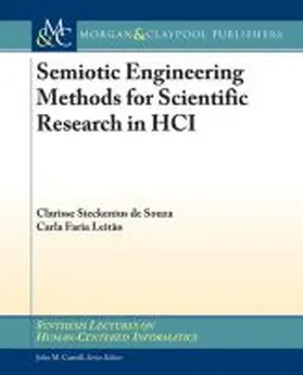 Leitao / Souza |  Semiotic Engineering Methods for Scientific Research in HCI | Buch |  Sack Fachmedien
