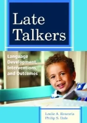 Rescorla / Dale |  Late Talkers | Buch |  Sack Fachmedien