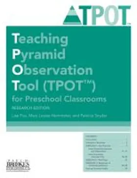 Fox / Hemmeter / Snyder |  Teaching Pyramid Observation Tool (Tpot(tm)) for Preschool Classrooms, Research Edition | Buch |  Sack Fachmedien