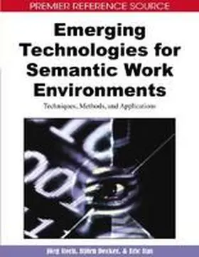 Rech / Decker / Ras |  Emerging Technologies for Semantic Work Environments | Buch |  Sack Fachmedien