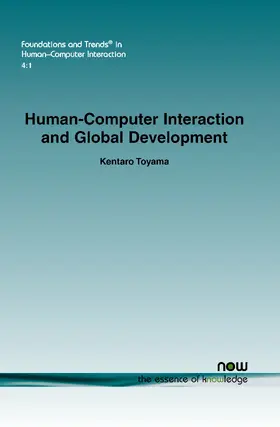 Toyama |  Human-Computer Interaction and Global Development | Buch |  Sack Fachmedien