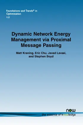 Kraning / Chu / Lavaei |  Dynamic Network Energy Management via Proximal Message Passing | Buch |  Sack Fachmedien