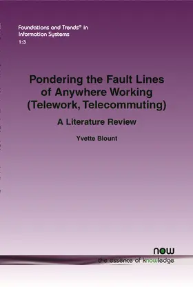 Blount |  Pondering the Fault Lines of Anywhere Working (Telework, Telecommuting) | Buch |  Sack Fachmedien
