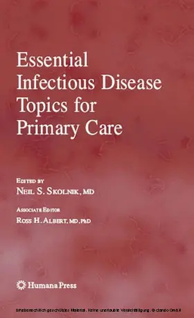 Skolnik |  Essential Infectious Disease Topics for Primary Care | eBook | Sack Fachmedien