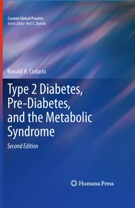 Codario |  Type 2 Diabetes, Pre-Diabetes, and the Metabolic Syndrome | eBook | Sack Fachmedien