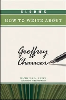 Sauer |  Bloom's How to Write About Geoffrey Chaucer | Buch |  Sack Fachmedien