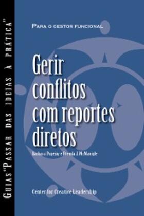 Popejoy / McManigle |  Managing Conflict with Direct Reports (Portuguese for Europe) | eBook | Sack Fachmedien