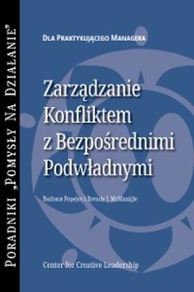 Popejoy / McManigle |  Managing Conflict with Direct Reports (Polish) | eBook | Sack Fachmedien