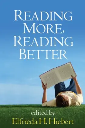 Hiebert / Allington / Guthrie |  Reading More, Reading Better | Buch |  Sack Fachmedien