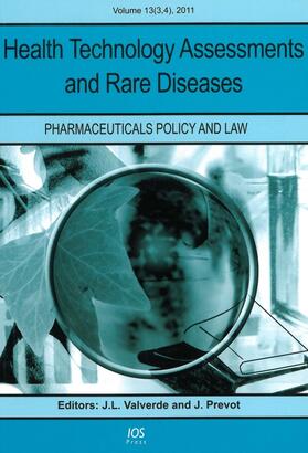 Valverde / Prevot |  Health Technology Assessments and Rare Diseases | Buch |  Sack Fachmedien