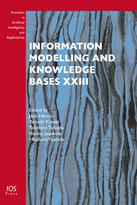 Henno / Kiyoki / Tokuda |  Information Modelling and Knowledge Bases Xxiii | Buch |  Sack Fachmedien