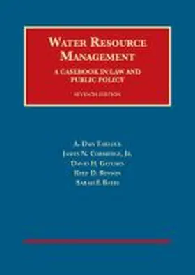 Tarlock |  Water Resource Management, A Casebook in Law and Public Policy | Buch |  Sack Fachmedien
