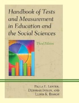 Lester / Inman / Bishop |  Handbook of Tests and Measurement in Education and the Social Sciences | eBook | Sack Fachmedien