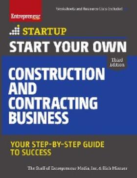 Mintzer |  Start Your Own Construction and Contracting Business | eBook | Sack Fachmedien