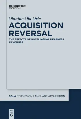 Orie | Acquisition Reversal | Buch | 978-1-61451-043-7 | sack.de