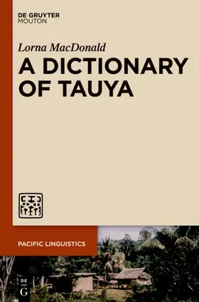 MacDonald | A Dictionary of Tauya | E-Book | sack.de
