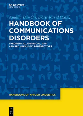 Bar-On / Dattner / Ravid | Handbook of Communication Disorders | Buch | 978-1-61451-685-9 | sack.de