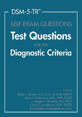 Gangopadhyay / Muskin / Dickerman |  DSM-5-TR® Self-Exam Questions | eBook | Sack Fachmedien