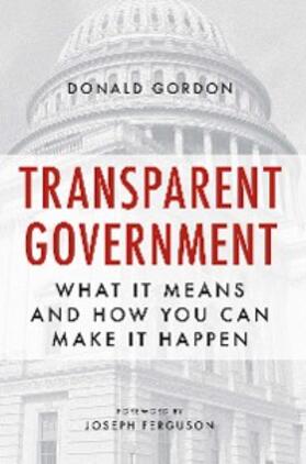 Gordon |  Transparent Government | eBook | Sack Fachmedien