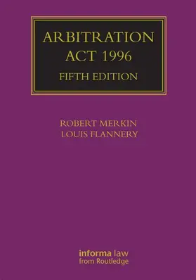 Merkin / Flannery |  Arbitration Act 1996 | Buch |  Sack Fachmedien
