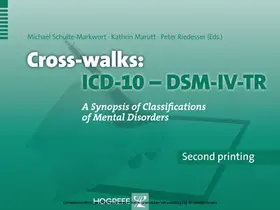 Schulte-Markwort / Marutt / Riedesser |  ICD-10 /DSM-IV Crosswalks | eBook | Sack Fachmedien