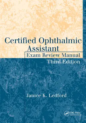 Ledford |  Certified Ophthalmic Assistant Exam Review Manual | Buch |  Sack Fachmedien