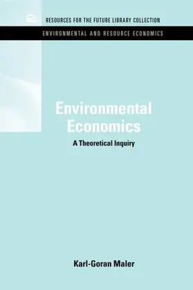 Maler / Mäler |  Environmental Economics | Buch |  Sack Fachmedien