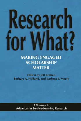 Keshen / Moely |  Research for What? | eBook | Sack Fachmedien