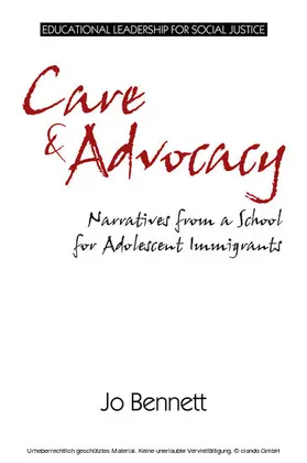 Bennett |  Care & Advocacy | eBook | Sack Fachmedien