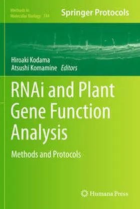 Kodama / Komamine |  RNAi and Plant Gene Function Analysis | eBook | Sack Fachmedien