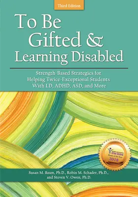 Baum / Schader / Owen |  To Be Gifted and Learning Disabled | Buch |  Sack Fachmedien