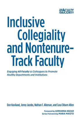 Haviland / Alleman / Cliburn Allen | Inclusive Collegiality and Nontenure-Track Faculty | Buch | 978-1-62036-644-8 | sack.de