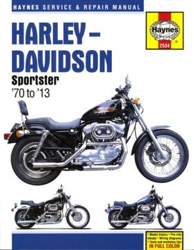 Ahlstrand |  Harley-Davidson Sportsters (70 - 13) Haynes Repair Manual | Buch |  Sack Fachmedien