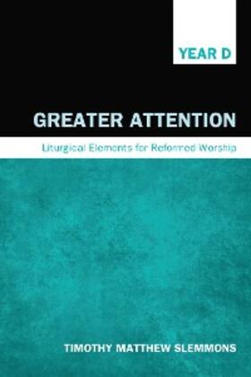 Slemmons |  Greater Attention | eBook | Sack Fachmedien