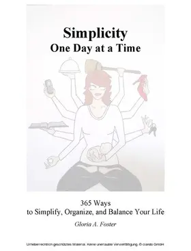 Foster |  Simplicity One Day at a Time | eBook | Sack Fachmedien