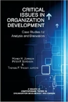 Johnson / Sorensen / Yaeger |  Critical Issues in Organization Development | Buch |  Sack Fachmedien