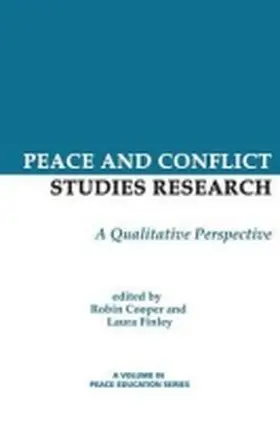 Cooper / Finley |  Peace and Conflict Studies Research | Buch |  Sack Fachmedien