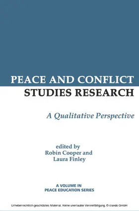 Cooper / Finley |  Peace and Conflict Studies Research | eBook | Sack Fachmedien