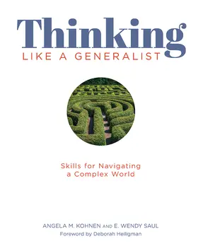 Kohnen / Saul |  Thinking Like a Generalist | Buch |  Sack Fachmedien