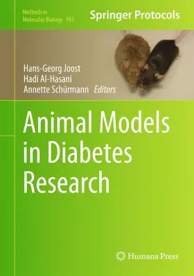 Joost / Schürmann / Al-Hasani |  Animal Models in Diabetes Research | Buch |  Sack Fachmedien