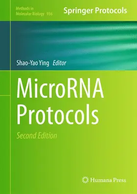 Ying | MicroRNA Protocols | Buch | 978-1-62703-082-3 | www2.sack.de