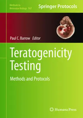 Barrow | Teratogenicity Testing | E-Book | sack.de