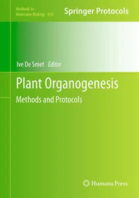 De Smet |  Plant Organogenesis | eBook | Sack Fachmedien