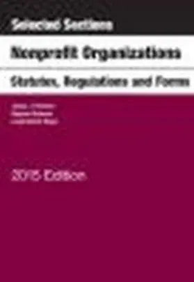 Fishman |  Selected Sections on Nonprofit Organizations, Statutes, Regulations, and Forms | Buch |  Sack Fachmedien