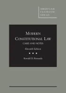 Rotunda |  Modern Constitutional Law | Buch |  Sack Fachmedien