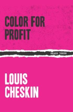 Cheskin |  Color For Profit | eBook | Sack Fachmedien